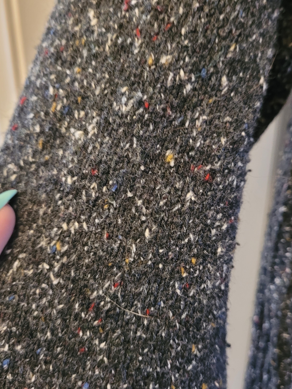 Vintage Northern Reflections Floral Embroidered Cardigan Sweater L Grandmacore - Picture 8 of 8